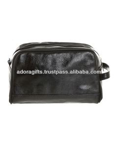 Bolsas de maquillaje cosmético para mujer/bolsas de cosméticos de cuero básicas para mujer/recién llegadas dos bolsas de cosméticos con cremallera - Product Image 1