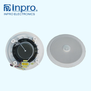 Système de sonorisation PA miniature passif pour intérieur avec haut-parleurs coaxiaux bidirectionnels à montage au plafond, grilles invisibles, son de fond, musique, sonorisation publique - Product Image 3