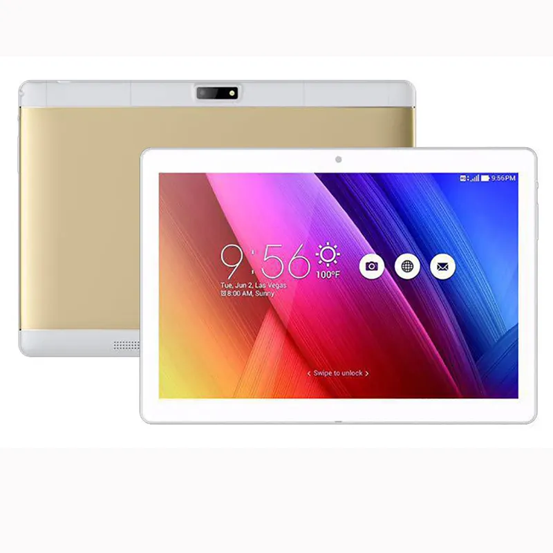 Tablette double sim de 10 pouces, téléphones portables Android 6.0, 3g, nouveau modèle