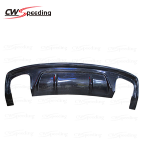 2013-2015 RG ESTILO DE FIBRA DE CARBONO PARACHOQUES TRASERO LIP DIFUSOR TRASERO para AUDI A4L <span class=keywords><strong>B9</strong></span> SPORT BODY KIT - Product Image 2