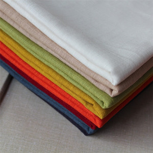 批发亚麻棉混纺衬衫连衣裙高品质 - Product Image 2