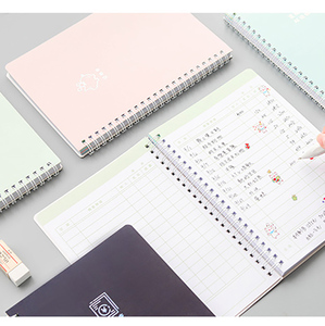 Quaderno <span class=keywords><strong>a</strong></span> <span class=keywords><strong>spirale</strong></span> con copertina rigida personalizzata A5, 48 <span class=keywords><strong>fogli</strong></span>, per studenti - Product Image 2