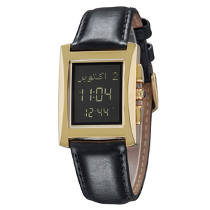 Cadeau islamique, montre-bracelet de sport musulmane avec alarme de prière Hijri, boussole Qibla, <span class=keywords><strong>système</strong></span> de prière Azan Taqweem - Product Image 1