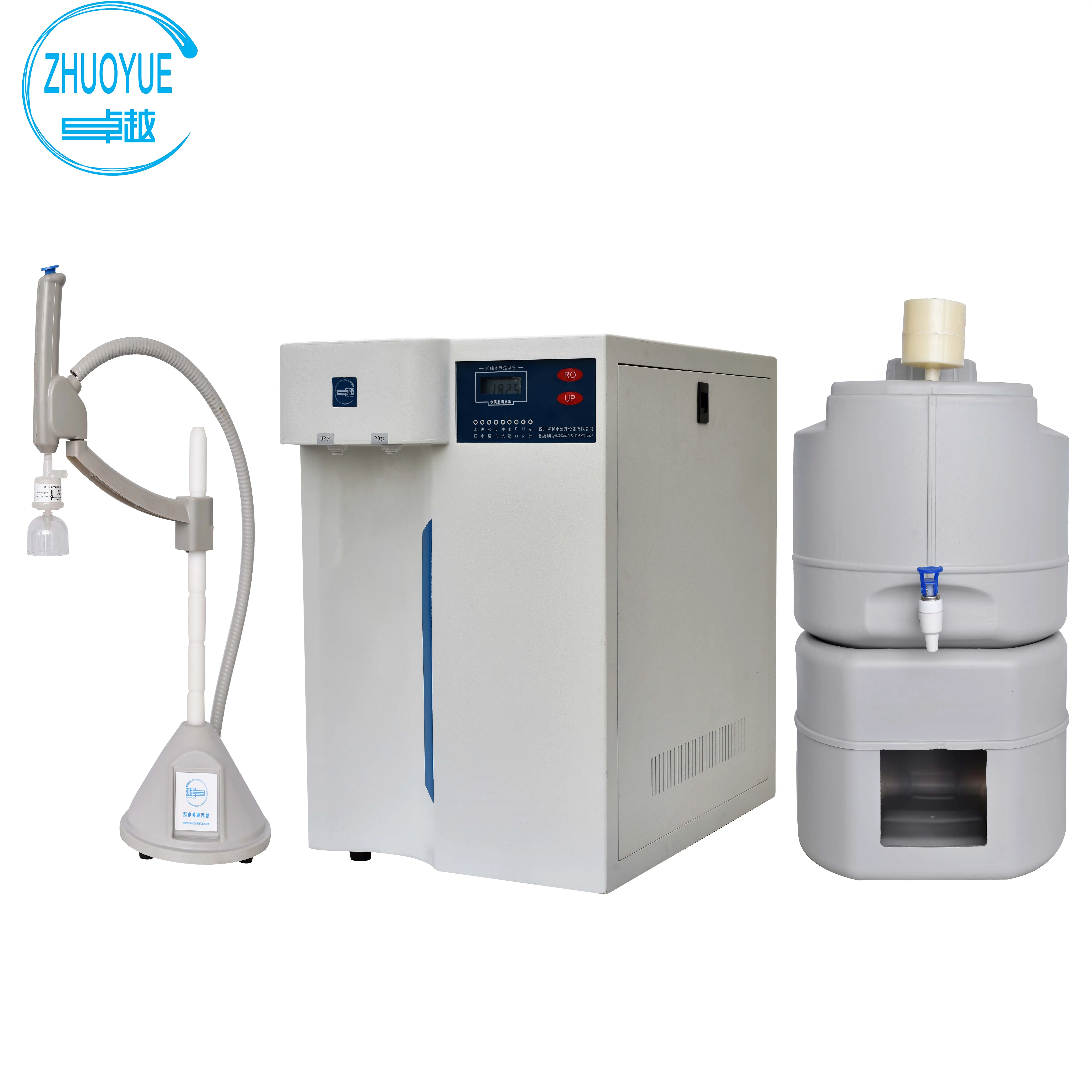 Systèmes d'eau ultra-pure de laboratoire, nouveau design, équipement d'analyse ZYC, livraison gratuite