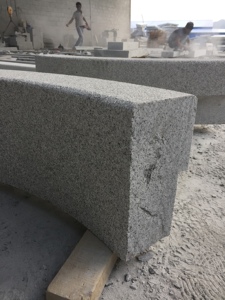 Pierre naturelle de pointe <span class=keywords><strong>en</strong></span> <span class=keywords><strong>granit</strong></span> blanc, g, plante <span class=keywords><strong>pour</strong></span> bordure de jardin, pavage de route - Product Image 3