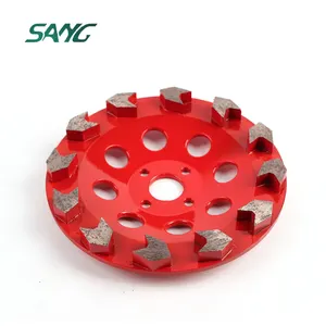 Grinding Disc for Concrete, Diamond Turbo Cup Wheel ,<strong>Abrasive</strong> <strong>Tool</strong> - Product Image 1