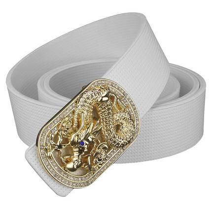 Wholesale Width High Quality Crystal Dragon logo Zinc Alloy