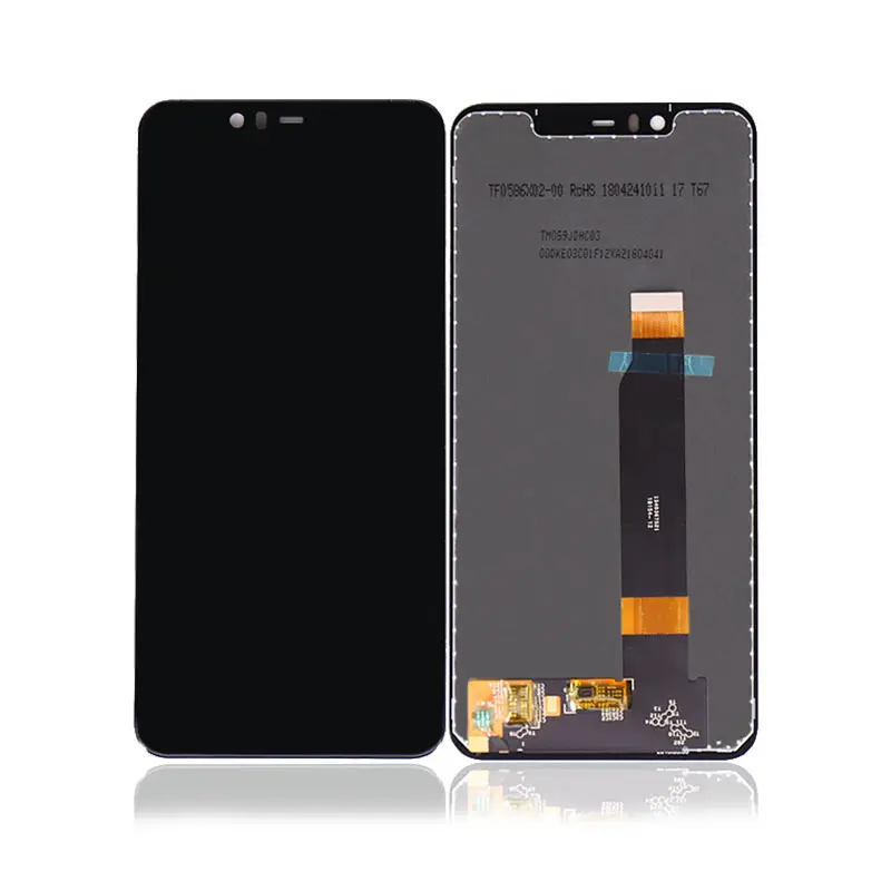 Mobile Phone Display For Nokia X5 LCD With Touch Screen Digitizer Assembly For Nokia 5.1 Plus