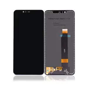 Điện Thoại Di Động Hiển Thị Đối Với Nokia X5 LCD Với Màn Hình Cảm Ứng Digitizer Lắp Ráp Đối Nokia 5.1 Cộng Với