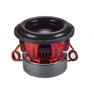 JLD nieuwe aluminium mand subwoofer met 220mm magneet motor Amerikaanse coil 2000 watt rms sub woofer auto 12 inch