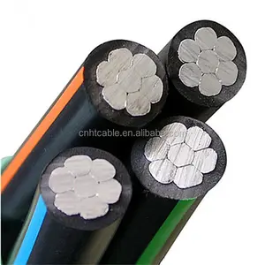 UL listed 600V URD CABLE 1/0 2/0 3/0 4/0 Triplex Aluminum Cable URD CABLE UNDERGROUND