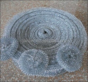 Rouleau de treillis métallique galvanisé <span class=keywords><strong>en</strong></span> usine de Tianjin pour éponge <span class=keywords><strong>en</strong></span> métal/prix d'usine de treillis métallique <span class=keywords><strong>en</strong></span> <span class=keywords><strong>laine</strong></span> d'acier galvanisé - Product Image 2