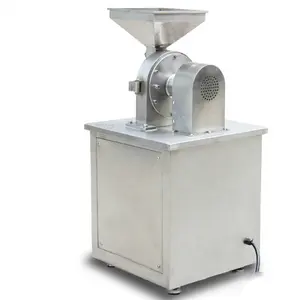 ماكينة من الفولاذ المقاوم للصدأ لإعداد الكسافا مسحوق جوز الهند ماكينة الطحن ميلر طاحونة المبردة