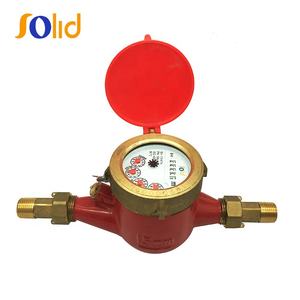 OEM 15-50mm Messing Multi-Jet Wet-Dial Mechanischer Wohn wasserzähler für Warmwasser - Product Image 5