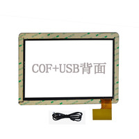 13.3 inç LCD Panel kapasitif dokunmatik ekran PCAP Anti parlama POS dokunmatik monitör LED ekran Custom Made dokunmatik Panel USB