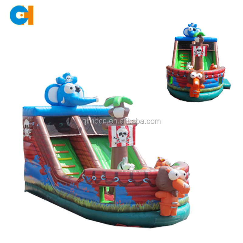 Завод Гуанчжоу, надувная Пиратская горка для продажи, надувной пиратский туннель, надувной корабль викингов