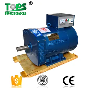 Generator Alternator ac fase tunggal, generator Alternator 10KW 220V Seri ST