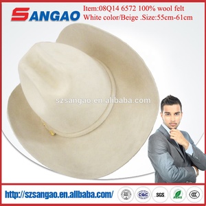 Vente en gros AZO certificat <span class=keywords><strong>borsalino</strong></span> chapeau fedora hommes comme nouveau style laine - Product Image 4