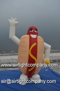 <span class=keywords><strong>3</strong></span> metri di ottimo venduto gonfiabili hotdog ballooons, salsiccia gonfiabile per le promozioni - Product Image 3