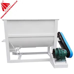 Poultry Feed Grinder Mixer Horizontal Chicken Animal Feed Mixing Machine For Sale