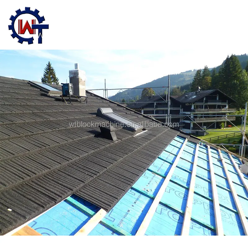 Nuovo stile leggero coperture shingles prezzi rivestimenti in metallo rivestito in pietra