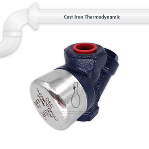 Van Bẫy Hơi Bằng Gang Nhiệt Động Lực Học Có Mặt Bích - Product Image 4