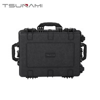 Tsunami 544025 Impermeable IP67 Protección DE SEGURIDAD UAV/UAS Estuches rígidos con ruedas. Estuches rígidos de transporte para armas y municiones