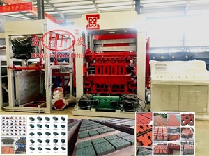 Machine automatique de fabrication de briques en béton, machine à briques autobloquantes, <span class=keywords><strong>prix</strong></span>, machine de fabrication de blocs de pavé creux en ciment - Product Image 5