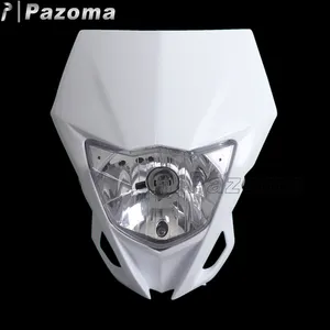 Pazoma Universal PP HS1 12V 35W Dual Motorcycle Headlight Sale For Most Enduro Supermoto Bike