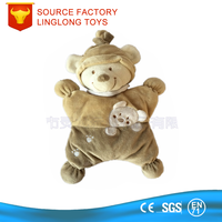 Couette en peluche pour bébé Animal Couette en mousseline Couette pour bébé Éléphant gris