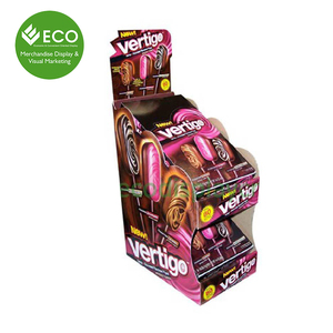 ECO Verde di Vendita Al Dettaglio di Cartone Espositore da Banco per Lollipop, Spuntino Contatore Display - Product Image 1