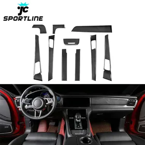 Murni Serat Karbon Mobil Trim Interior untuk Panamera Porsche 971 Turbo S Chassis G2 2017 -2019