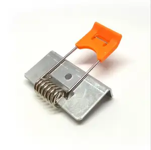H Stype-resorte de luz de techo fijo tipo clip de resorte, resorte de luz fijo con soporte y tapa de plástico - Product Image 1