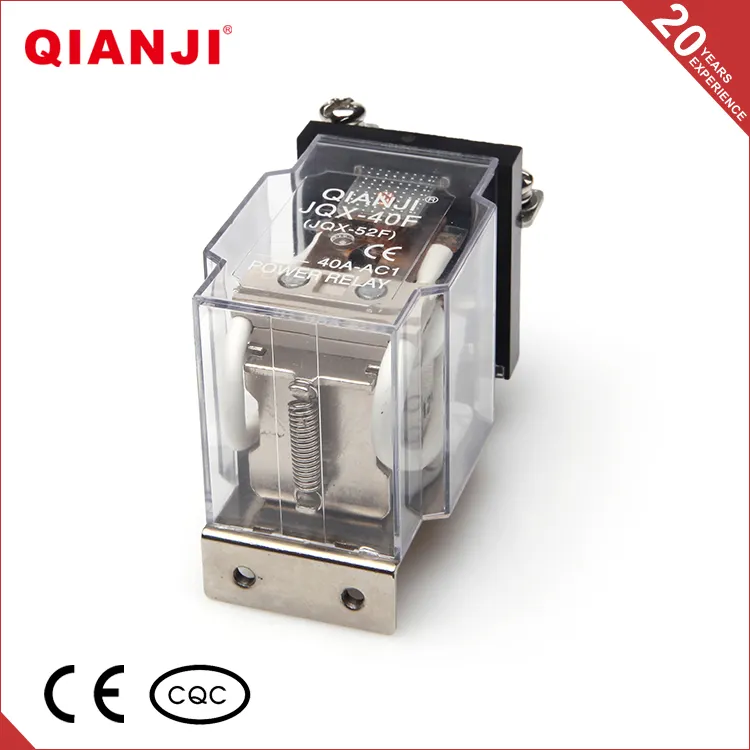 Qianji工場直接販売240ボルト電源リレーリレー価格でインドjqx-40f 1z