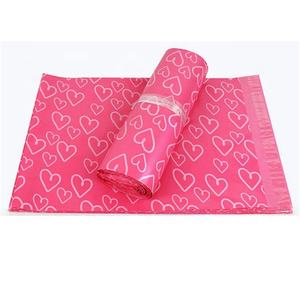 Enveloppes d'expédition en polyéthylène 28x42CM 38*52CM, sacs adhésifs, sacs de rangement roses en forme de cœur, sacs d'emballage - Product Image 3
