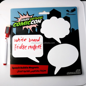 Tùy chỉnh từ ngữ Bong Bóng nam châm, kích thước nhỏ bảng trắng cho nhà bếp tủ lạnh, khô xóa cuộc trò chuyện bảng trắng - Product Image 2