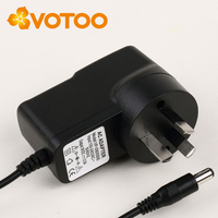 Adaptador de Corriente de Pared de 9V 1A 1.2A 1.5A de China Shenzhen, Enchufe para Reino Unido, UE, EE. UU. y Australia, PA300, Repuesto para Órgano Electrónico, Fabricante OEM