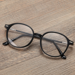 <span class=keywords><strong>2025</strong></span> phổ biến thiết kế quang học khung cổ điển kim loại Kính retro kim loại kính nhựa - Product Image 4