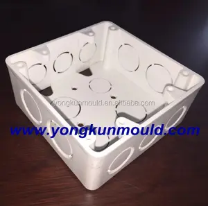 scatola di giunzione di plastica stampaggio di materie plastiche in pvc elettrico