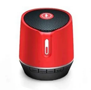 Altavoz portátil pequeño y redondo, bluetooth activo para dispositivos, barato, 2019