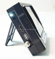 Chercheur de satellite TV numérique portable 4,3 pouces avec sortie HDMI