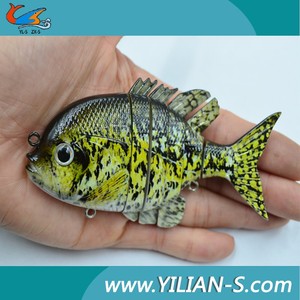 Gros leurres de pêche en plastique multi <span class=keywords><strong>articulé</strong></span> leurres de pêche - Product Image 1