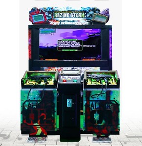 Coin Operated 55 Lcd <span class=keywords><strong>Razing</strong></span> <span class=keywords><strong>Storm</strong></span> Laser Simulator Súng Điện Tử SHooting <span class=keywords><strong>Arcade</strong></span> Video <span class=keywords><strong>Game</strong></span> Máy Để Bán - Product Image 2