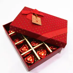 Guangzhou manufacturer Custom Fancy Chocolate Box Packaging,paper packing box for chocolate