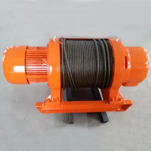 JKD Compact Small Fast Electric Winch Base Construction