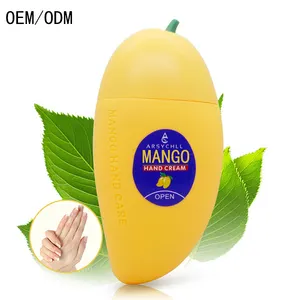 Wholesale Private Label Mango Perfume Moisturizing Hand Cream for female