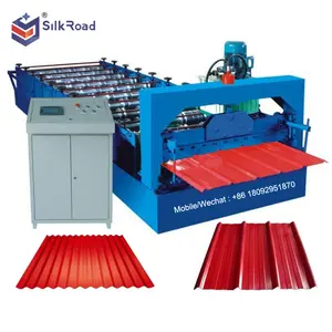 Good quality color steel roof tile making forming machine price roof steel iso9001 2008 support sr 24hours on line