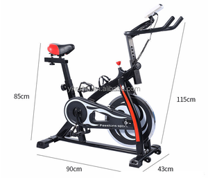spin bike uso doméstico ejercicio paso a paso aeróbico bicicleta de entrenamiento con acero sólido y duty volante - Product Image 3