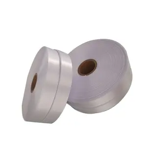 Double side thermal transfer printing polyester satin ribbon printed textile fabric