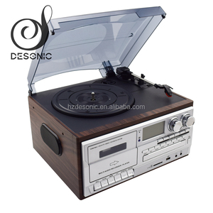Tourne-disque vinyle optique classique, lecteur de CD vidéo - Product Image 3